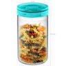 Pote Hermético de Vidro para Mantimentos Cozinha 1L Sanremo Azul - 3