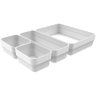 Conjunto Organizadores de Gavetas Logic Kit com 4 Peças Ou Branco - 1