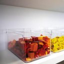 Ver mais imagens de Caixa Organizadora Empilhável Transparente Cozinha OU 30x20x13cm Brinquedos