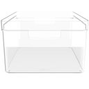 Ver imagem 5 de Caixa Organizadora Empilhável Transparente Cozinha OU 30x20x13cm Brinquedos