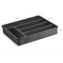 Ver imagem 3 de Porta Talheres Organizador Multiuso de Gaveta Separador Divisor Uz Preto