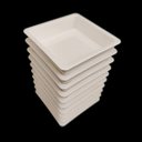 Ver mais imagens de Kit 10 Molheiras Porta Molho Shoyu 50ml Utensilio Japonês Sushi Uno Coza Branco