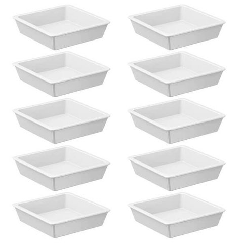 Kit 10 Molheiras Porta Molho Shoyu 50ml Utensilio Japonês Sushi Uno Coza Branco