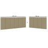 Cabeceira em L para Cama Box Solteiro Proteção Lateral Estofada - Caramelo Suede - 6