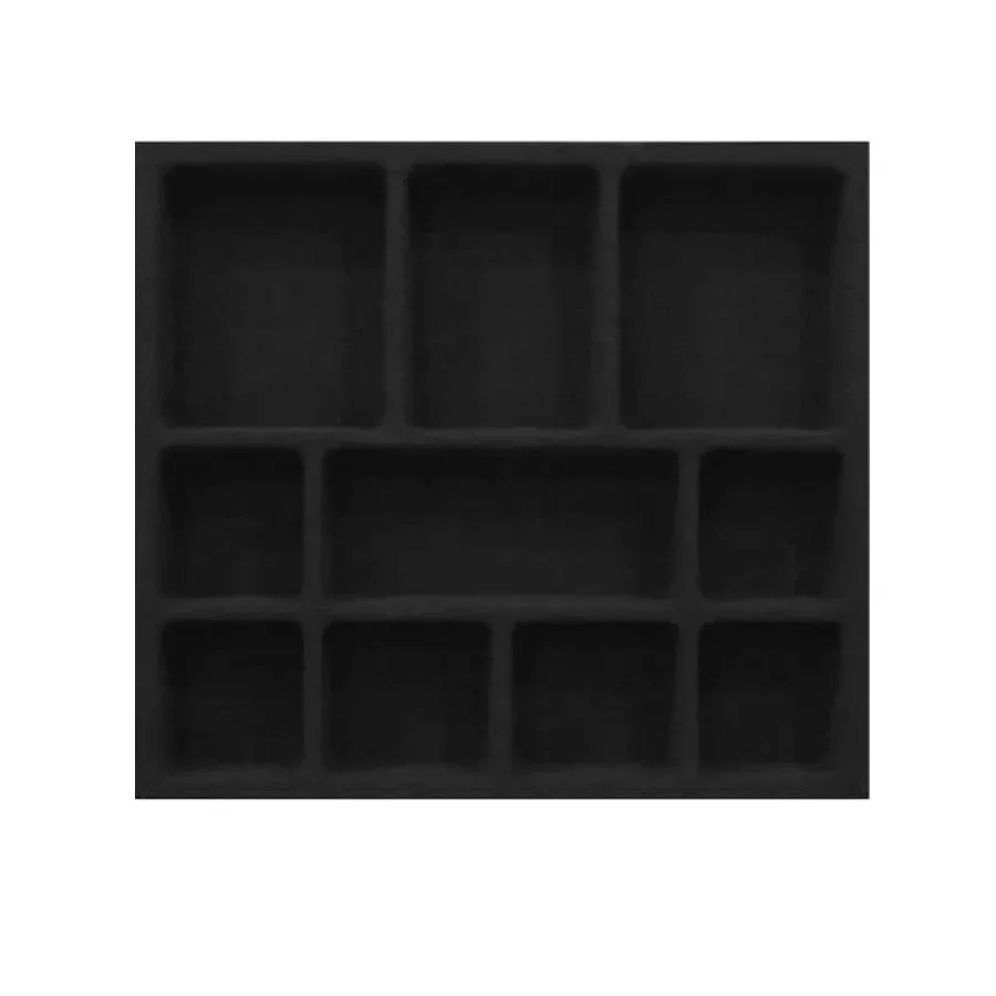 Porta Joias (l 410mm C 365mm a 40mm) Pj02 Preto Moldplast