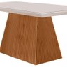 Mesa para Sala de Jantar Aida 120cm em Mdf e Vidro - 2