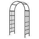 Ver imagem 1 de Pergolado Arco De Ferro Omega Para Jardim e Eventos 2,30m X 1,40m