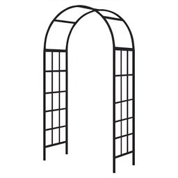 Pergolado Arco De Ferro Omega Para Jardim e Eventos 2,30m X 1,40m - 1