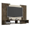 Ver imagem 4 de Painel Tv 42 Polegadas Mônaco Cambel Castanho/Off White