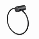 Ver imagem 1 de Toalheiro Argola para Toalha Atria 25825 Meber - Preto