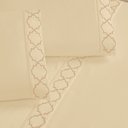 Ver imagem 2 de Jogo de Cama Infinity King 4 Peças - Tecido Micropercal 300 Fios - Palha