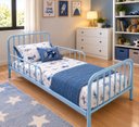 Ver imagem 1 de Cama Montessoriana Infantil com Colchão Cor Azul