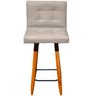 Banqueta Grace Para Cozinha Gourmet Ou Balcão Área Gourmet Pés Palito Corino - 3