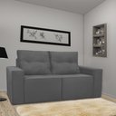 Ver imagem 1 de Sofá 2 Lugares Onix 1,80M para Sala Confortavel Sued Herrero:Cinza
