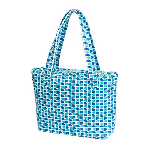Bolsa Sacola Térmica Multiuso 25 Litros Grande Impermeável com Bolsos Internos:azul Assencio