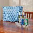 Ver imagem 2 de Bolsa Sacola Térmica Multiuso 25 Litros Grande Impermeável com Bolsos Internos:azul Assencio