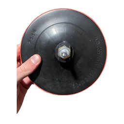 Base Disco de Borracha 6" Para Lixa Adaptador P/ Furadeira - 3
