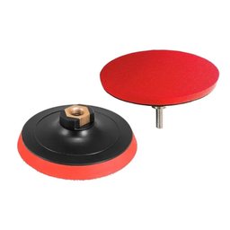 Base Disco de Borracha 6" Para Lixa Adaptador P/ Furadeira - 5