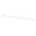 Ver imagem 2 de Suporte De Cozinha Porta Talheres 60cm C/ 12 Ganchos Branco
