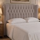 Ver imagem 1 de Cabeceira para Cama Box Casal 182cm Sophy Veludo Nobre Avelã - Sallar Home