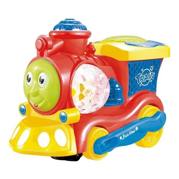 Trem Trenzinho Thomas Menino Musical Com Luz E Som - TOY KING - Trem de  Brinquedo - Magazine Luiza