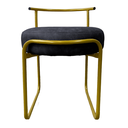 Ver imagem 5 de Kit 2 Banqueta para Penteadeira Quarto Puff Base Ferro Facto:preto