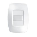 Ver imagem 1 de Conjunto Interruptor Simples 10A 250 Volts Elegance - 2250 - FAME INTER. SIMPLES C/PLACA ELEG. 2250
