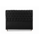 Ver imagem 3 de Cabeceira para Cama Casal Queen Estofada Captone 1,58 Mts Luna Vilajo: Suede Preto