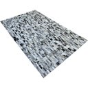 Ver imagem 2 de Tapete de couro preto branco salino 1,50x2,50 s/b pç 3x9cm