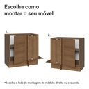 Ver imagem 4 de Balcão de Canto 1 Porta (sem Tampo) Rustic Stella Madesa