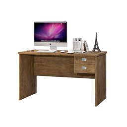 Mesa para Computador Taurus com 2 Gavetas e 1 Chave Tampo Grosso 1,20M - Jequitibá - 2 Mesa para Computador Taurus com 2 Gavetas e 1 Chave Tampo Grosso 1,20M - Jequitibá - 2