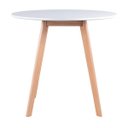Ver imagem 7 de Conjunto de Mesa Redonda Leda 80cm Branco + 4 Cadeiras Estofadas Leda Preto