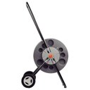 Ver imagem 2 de Kit Mangueira Flex para Jardim 20 Metros Mais Suporte Enrolador com Rodinhas Tramontina