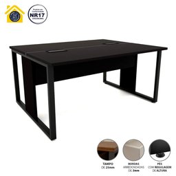 Plataforma para 2 Lugares com Pés em Metal 90cm X 120cm - 3