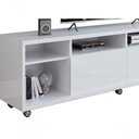 Ver imagem 4 de Rack para Tv Arizona 1.8 1p Branco Brilho - Moveisaqui