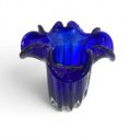 Ver imagem 5 de Vaso em Murano na Cor Azul Galáxia - 26x23x23cm