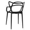 Kit 10 Cadeiras Masters Allegra - Preto - 2