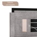 Ver imagem 3 de Cama Solteiro Quarto Madeira Mdf com Pés Resistente Amanda:cinza