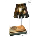 Ver imagem 4 de Luminária Fly de Mesa Mdf Laminado Freijo 29cm X 23cm Ofertamo