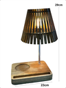 Ver imagem 4 de Luminária Fly de Mesa Mdf Laminado Freijo 29cm X 23cm Ofertamo