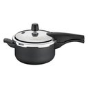 Ver imagem 1 de Panela de Pressão em Aluminio com Revestimento Interno e Externo Antiaderente Starflon Max Grafite