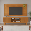 Ver imagem 1 de Rack com Painel Tv até 70" Trunfo Jcm Movelaria - Cinamomo
