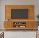 Ver imagem 1 de Rack com Painel Tv até 70" Trunfo Jcm Movelaria - Cinamomo