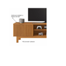 Rack com Painel Tv até 70" Trunfo Jcm Movelaria - Cinamomo - 6