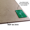 Ver imagem 2 de Kit 3 Quadros Decorativos em Mdf Safari Baby Aquarela