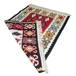 Passadeira para Corredor Quarto Banheiro Turco Kilim Dupla Face - 80x300cm - 3