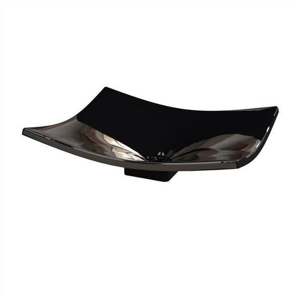 Cuba Folha De Apoio Banheiro 36cm Preto F44W - 6