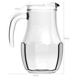 Jarra De Vidro Tango Com Alça 1,5L Jarra De Água E Suco Nadir Figueiredo - 3