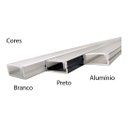 Ver imagem 5 de Perfil Sobrepor Slim 1m + Fita Led Cob + Fonte - Preto - 3000k