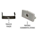 Ver imagem 4 de Perfil Sobrepor Slim 1m + Fita Led Cob + Fonte - Preto - 3000k
